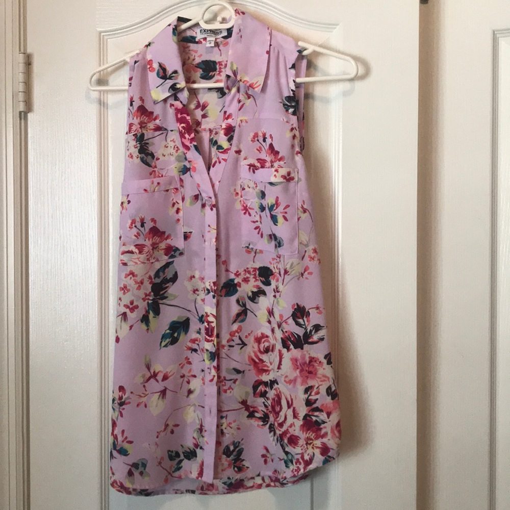 Express Portofino shirt small floral